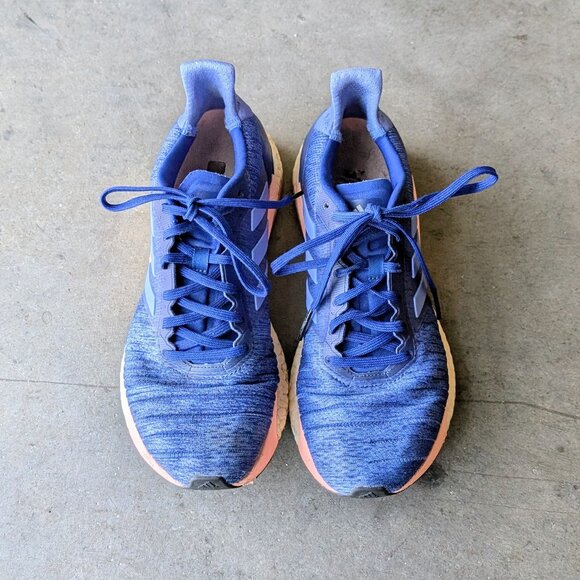 Adidas Women's Solar Glide ST Running Shoes in Mystery Ink Blue size 10 - Picture 2 of 11